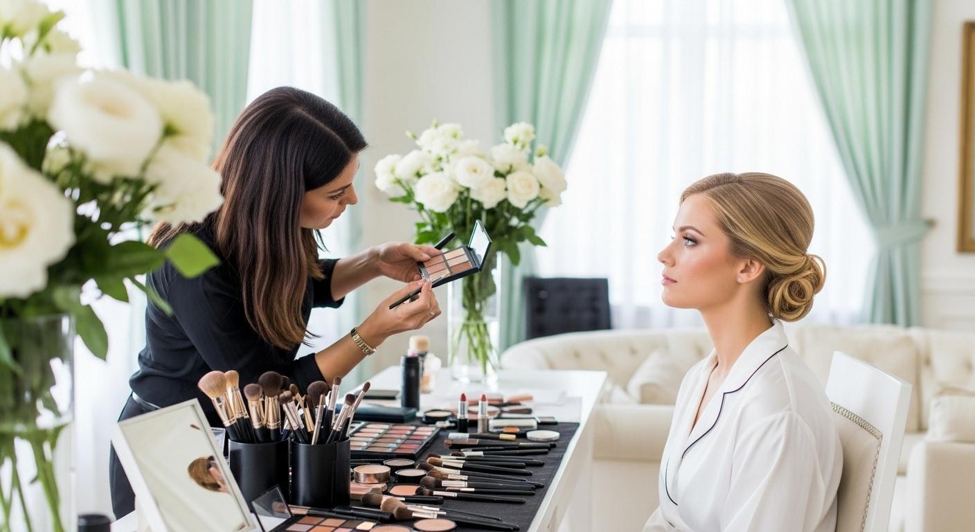 Prix du maquillage mariage : les tarifs moyens pour une beauté réussie