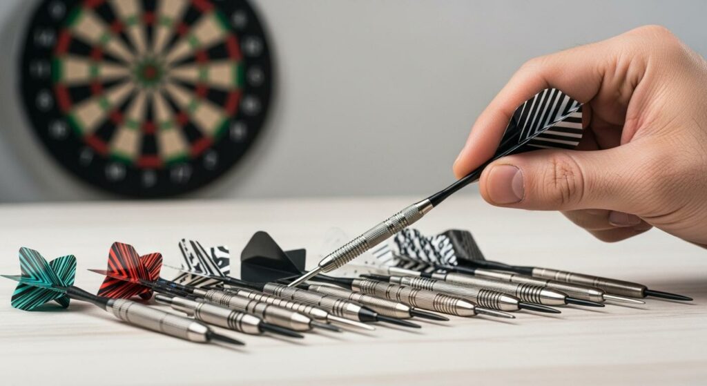 Comment choisir le poids des fléchettes ?